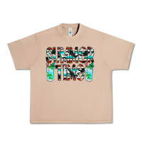 Burro Summer Time Cowhide Serape Urban Heavy Tee - CowCowDesign