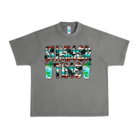 Tornado Summer Time Cowhide Serape Urban Heavy Tee - CowCowDesign