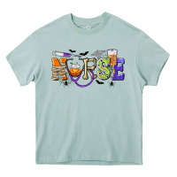 Arona Halloween Nurse Heavy Core Tee - texasbilliewilder
