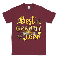 Burgundy best grammy ever mother's day Classic Tee - CowGirlArtShop