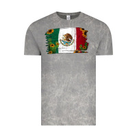 Cloud Rock cactus sunflower mexican flag Vintage Tee - Jasminsmagicworld