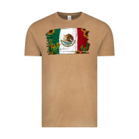 Vintage Camel cactus sunflower mexican flag Vintage Tee - Jasminsmagicworld