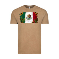 Vintage Coffee cactus sunflower mexican flag Vintage Tee - Jasminsmagicworld