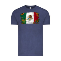 Vintage Denim cactus sunflower mexican flag Vintage Tee - Jasminsmagicworld