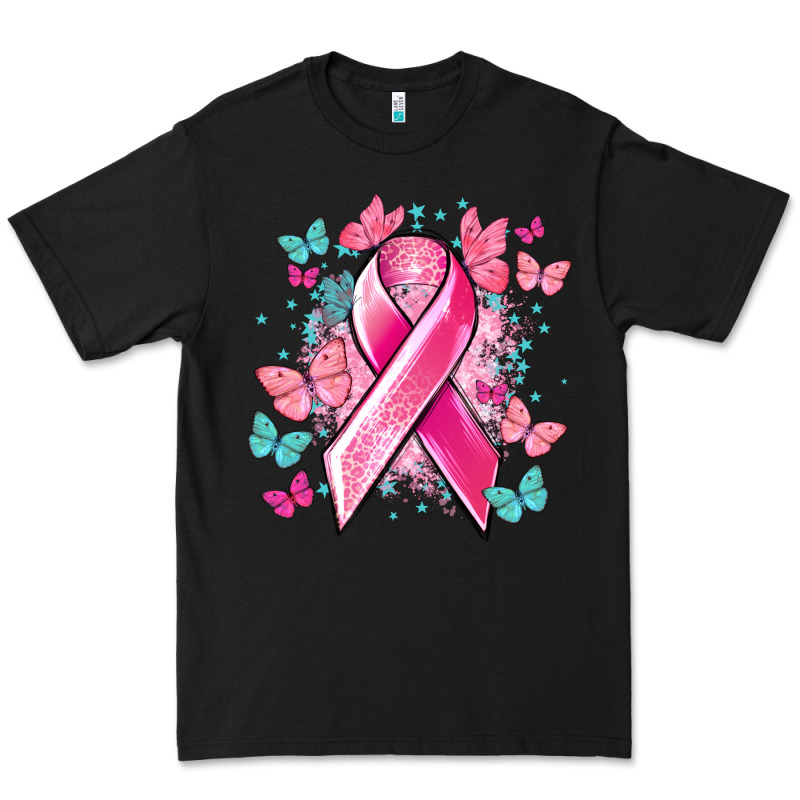 Breast Cancer Ribbon Cancer Awareness Premium Tee by HowdyJamesFarm | Teevron
