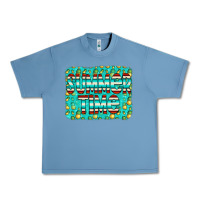 Pebble Blue summer time glitter pineable Urban Heavy Tee - CowCowDesign
