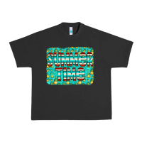 Pigment Black summer time glitter pineable Urban Heavy Tee - CowCowDesign
