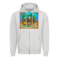 Camping Life Tumbler Zipper Hoodie | Teevron