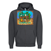 Smoke camping life tumbler Zipper Hoodie - BarkalooDesign