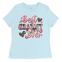 Baby Blue best grammy ever mother's day Ladies Tee - CowGirlArtShop