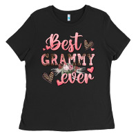 Black best grammy ever mother's day Ladies Tee - CowGirlArtShop