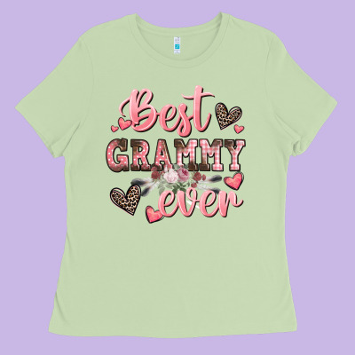 Best Grammy Ever Mother's Day Ladies Tee Designed By Cowgirlartshop