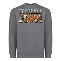 Storm football mom football smiley face Heavyweight Sweatshirt - BarkalooDesign