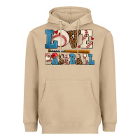 Mushroom love baseball Heavyweight Hoodie - AdoDesignShop