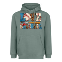 Sage love baseball Heavyweight Hoodie - AdoDesignShop