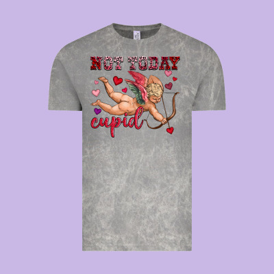 Not Today Cupid Vintage Tee Designed By Oliviacreatesart