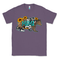 Lavender mama bear sunflowers leopard cowhide mother's day Classic Tee - Jasminsmagicworld