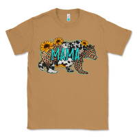 Toasted Coconut mama bear sunflowers leopard cowhide mother's day Classic Tee - Jasminsmagicworld