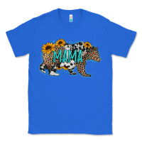 True Royal mama bear sunflowers leopard cowhide mother's day Classic Tee - Jasminsmagicworld
