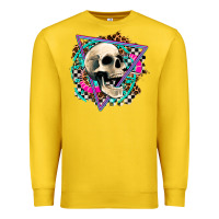 Lemon race skull Premium Sweatshirt - AdoDesignShop
