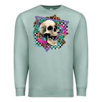Seafoam race skull Premium Sweatshirt - AdoDesignShop