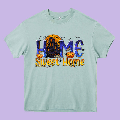 Home Sweet Home Heavy Core Tee Designed By Texasbilliewilder