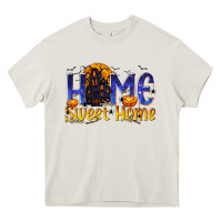 Cream Home Sweet Home Heavy Core Tee - texasbilliewilder