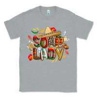 Heather Grey cinco de mayo soap lady Classic Tee - CowGirlArtShop