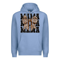 Colony Blue mama leopard Premium Hoodie - CowhideDigitalArt