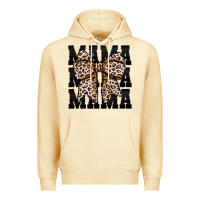 Pina Colada mama leopard Premium Hoodie - CowhideDigitalArt