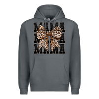 Rock mama leopard Premium Hoodie - CowhideDigitalArt