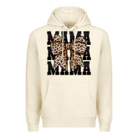 Sandshell mama leopard Premium Hoodie - CowhideDigitalArt