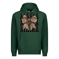 Sports Green mama leopard Premium Hoodie - CowhideDigitalArt
