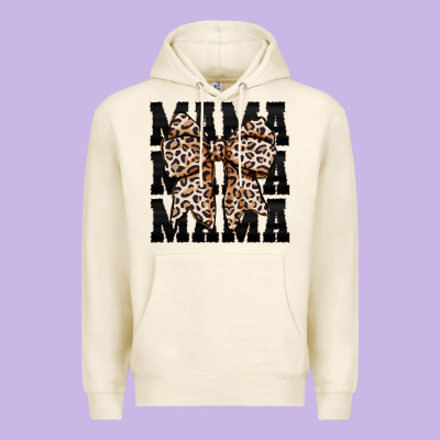 Mama Leopard Premium Hoodie Designed By Cowhidedigitalart