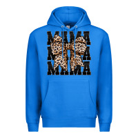 True Royal mama leopard Premium Hoodie - CowhideDigitalArt