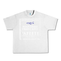 Lunar Rock papeete tahiti passport stamp vacation travel t shirt Urban Heavy Tee - maiPhamDesign