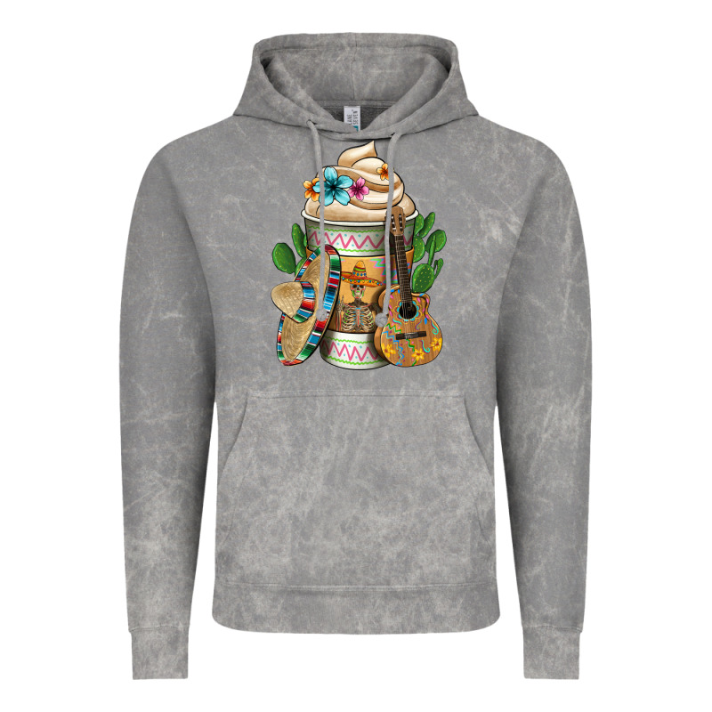Mexican Hot Coffee Cup Vintage Hoodie by FaDigitalArtStudio | Teevron