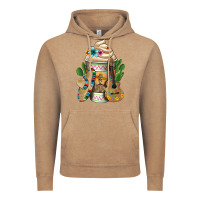 Vintage Coffee Mexican Hot Coffee Cup Vintage Hoodie - FaDigitalArtStudio