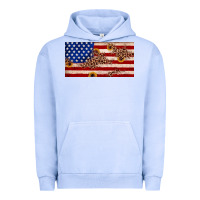 Pigment Grape Ice American flag leopard sunflower Urban Hoodie - JahusDesignShop