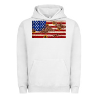 Pigment Lunar Rock American flag leopard sunflower Urban Hoodie - JahusDesignShop