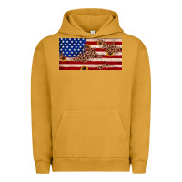 Pigment Peanut Butter American flag leopard sunflower Urban Hoodie - JahusDesignShop