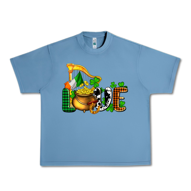 St. Patrick's Love And Golds Urban Heavy Tee by OliviaCreatesArt | Teevron