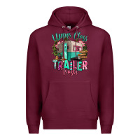 Burgundy upper class trailer trash Premium Hoodie - RanaPortraitStore