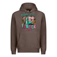 Coffee upper class trailer trash Premium Hoodie - RanaPortraitStore