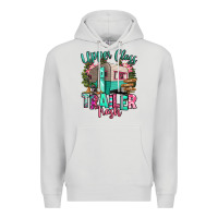Dove Grey upper class trailer trash Premium Hoodie - RanaPortraitStore