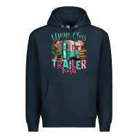 Navy upper class trailer trash Premium Hoodie - RanaPortraitStore