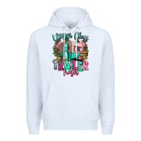 White upper class trailer trash Premium Hoodie - RanaPortraitStore