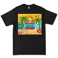 Black life is better with at the beach Premium Tee - TumblerDesignByShophia