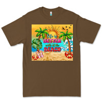 Cacao life is better with at the beach Premium Tee - TumblerDesignByShophia
