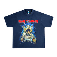 Navy iron meowden classic cute cat love animal outfits halloween Urban Heavy Tee - maiPhamDesign